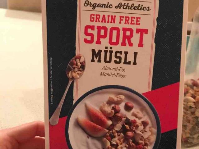 Grain Free Sport Müsli, Mandel-Feige von carolinjeitner | Hochgeladen von: carolinjeitner