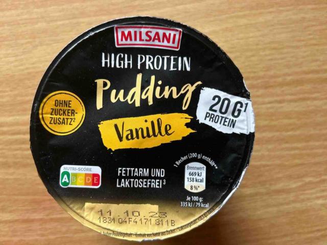 High Protein Pudding (Milsani, 20g Protein von LukasLiegl | Hochgeladen von: LukasLiegl