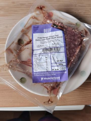 free range grass fed extra lean beef steak mibce by loish91 | Uploaded by: loish91