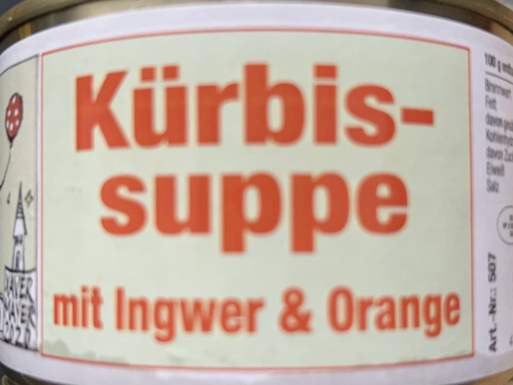 Kürbissuppe, Mit Ingwer & Orange von maloeffler161 | Hochgeladen von: maloeffler161