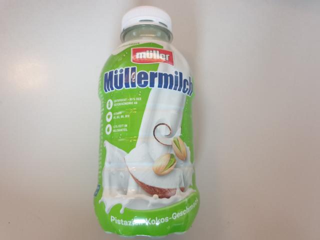 Müllermilch, Pistazien-Kokos-Geschmack by KittyWittyBitty | Uploaded by: KittyWittyBitty