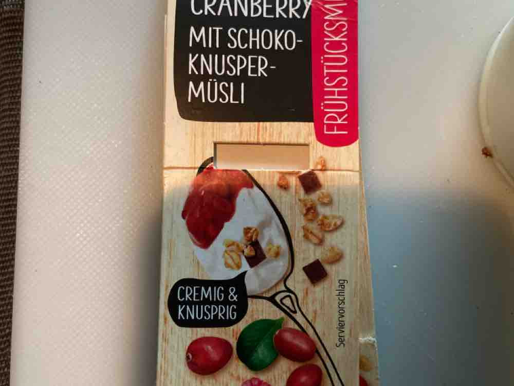 Frühstücksmüsli, Himbeer-Cranberry mit Schokoknuspermüsli von To | Hochgeladen von: TobeeKrz