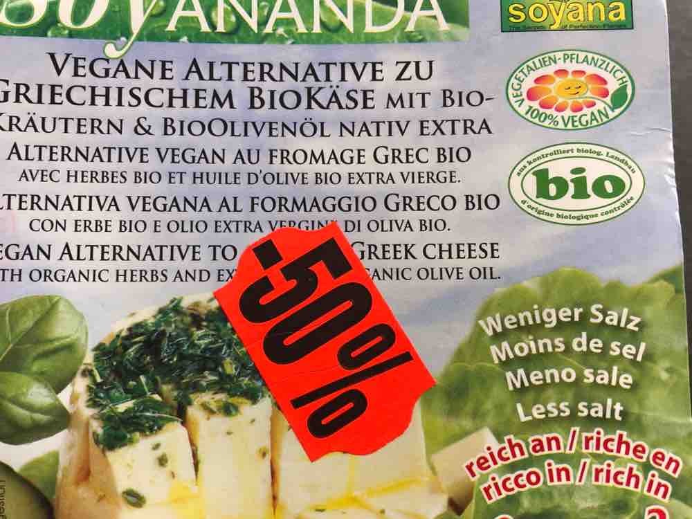 Soyananda, vegane Alternative zu griechischem Bio Käse von Bettu | Hochgeladen von: Bettuey