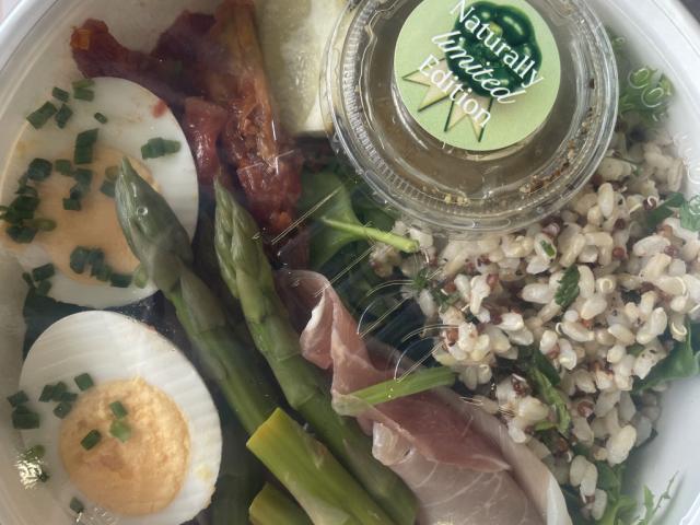Asparagus Prosciutto Egg Salad by sogomier | Uploaded by: sogomier Asparagus Prosciutto Egg Salad by sogomier | Uploaded by: sogomier