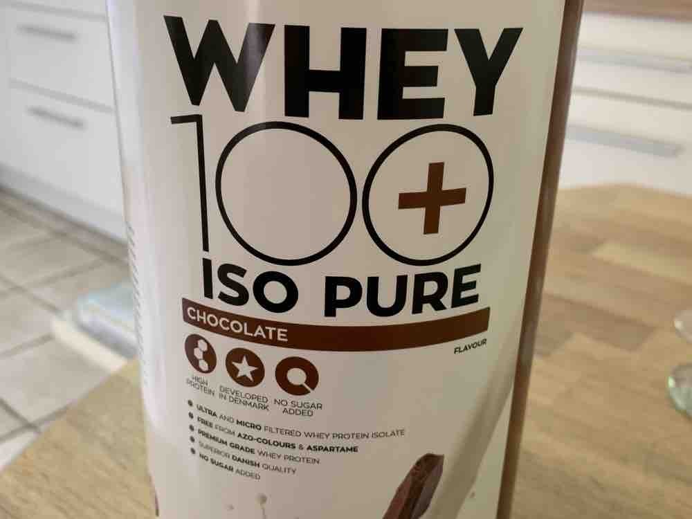 Whey 100+ ISO  Pure, chocolate von soensche | Hochgeladen von: soensche