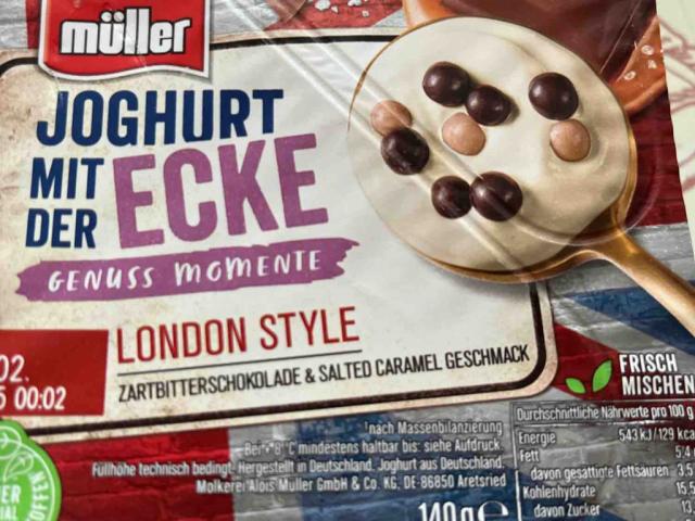 Joghurt mit der Ecke London Style by RedLipstickStains | Uploaded by: RedLipstickStains