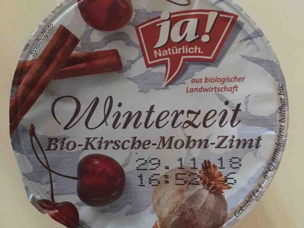 Joghurt Winterzeit, Bio-Kirsche-Mohn-Zimt von mikemike | Hochgeladen von: mikemike