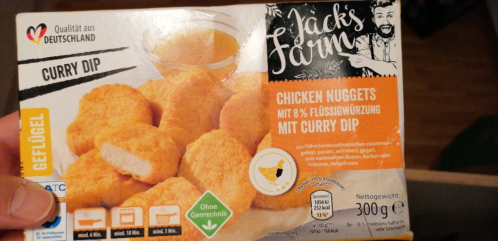 chicken nuggets, Mit Currydip von Backe | Hochgeladen von: Backe