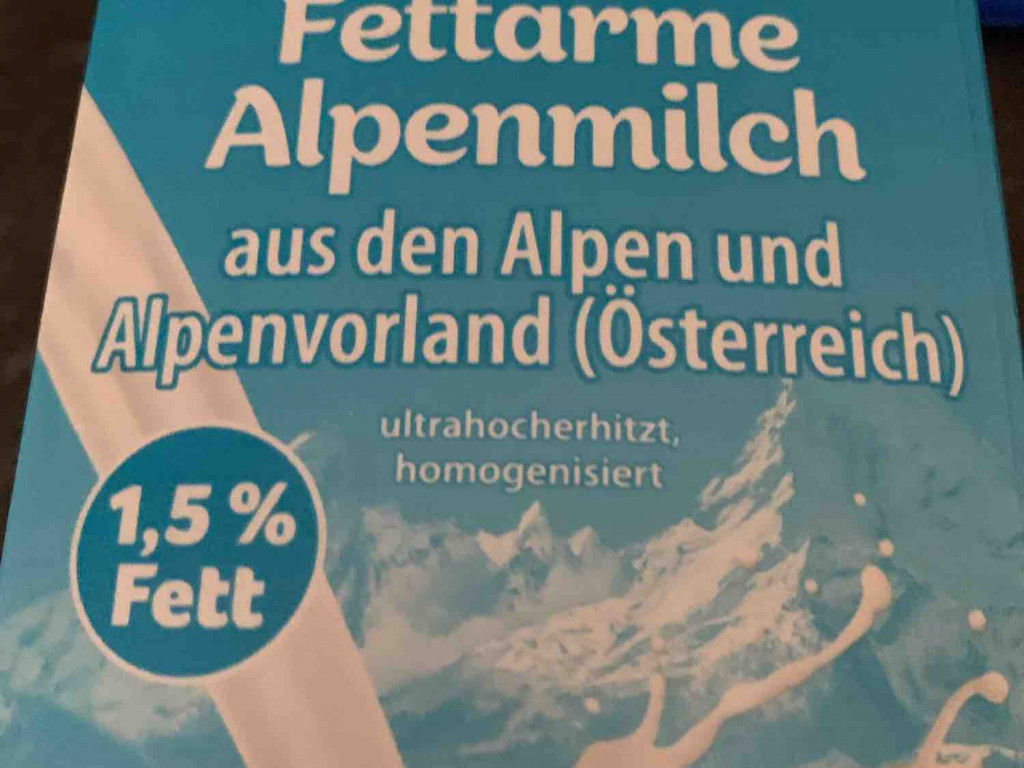 Haltbare Fettarme Alpenmilch, 1,5% Fett von Done98 | Hochgeladen von: Done98