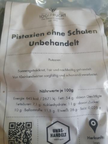 Pistazien, ohne Schale, unbehandelt von martinburkhardt | Hochgeladen von: martinburkhardt