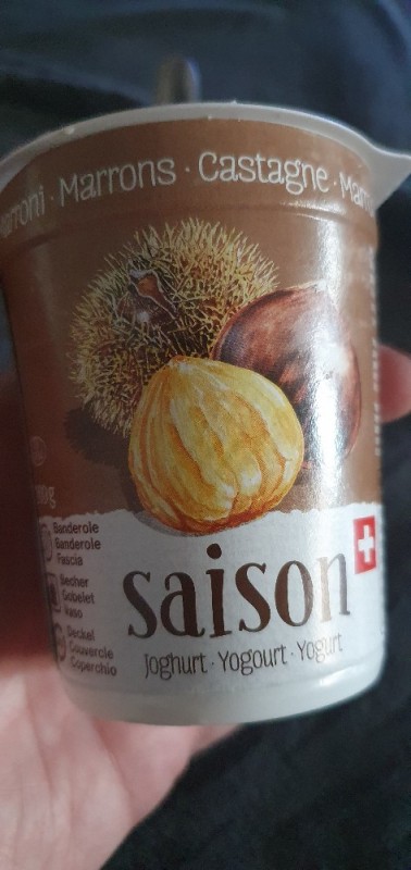 Saison Joghurt Marroni, 3.5% Fett im Milchanteil von CrossfitGir | Hochgeladen von: CrossfitGirl72