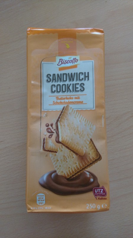 Sandwich Cookies, Butterkeks mit Schokoladencreme von Ich1516 | Hochgeladen von: Ich1516