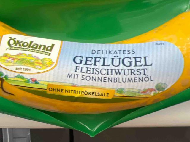 Geflügel Fleischwurst, Delikatess mit Sonnenblumenöl von bestfor | Hochgeladen von: bestforming