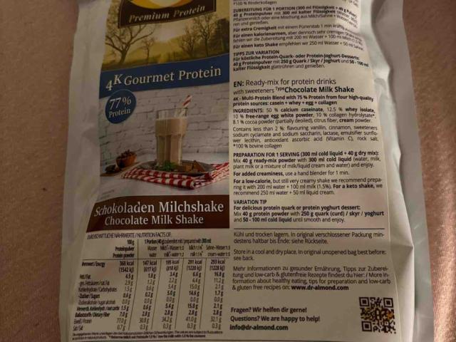 4K Gourmet Protein, Schokoladen Milchshake by Hamsti89 | Uploaded by: Hamsti89