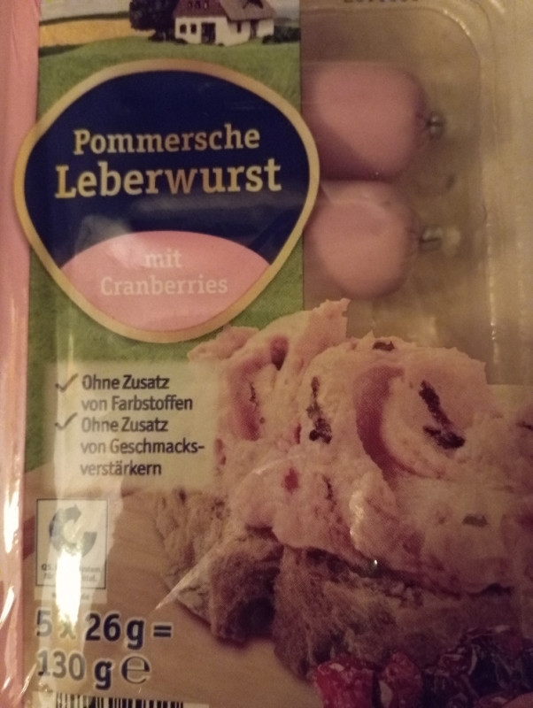 Pommersche Leberwurst mit Cranberries von luckystylz | Hochgeladen von: luckystylz