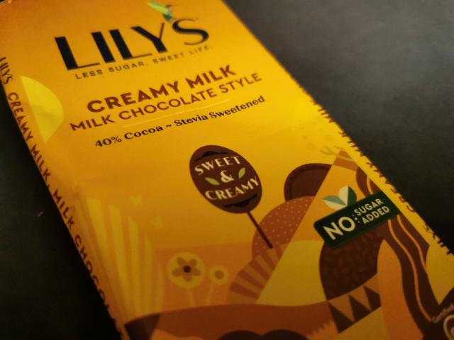 Lilys Creamy Milk Chocolate, no added sugar by cannabold | Uploaded by: cannabold