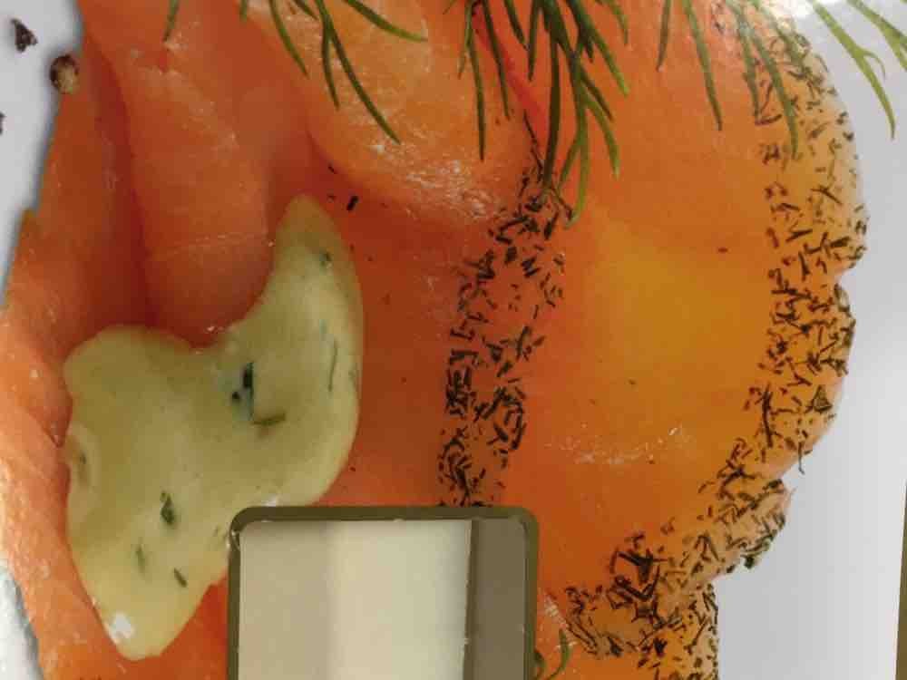 Graved Lachs mit Dill Rand und Senf-Honig Soße von August95 | Hochgeladen von: August95