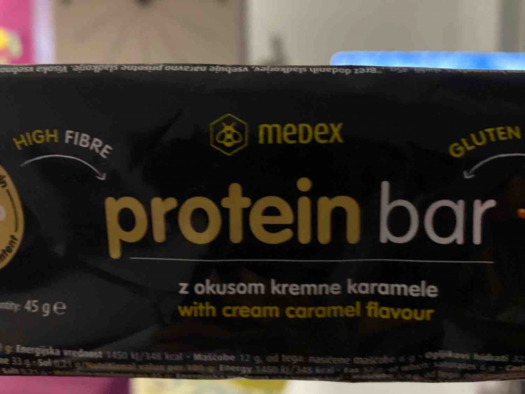 Protein Bar with cream Caramel Flavour von matpan | Hochgeladen von: matpan