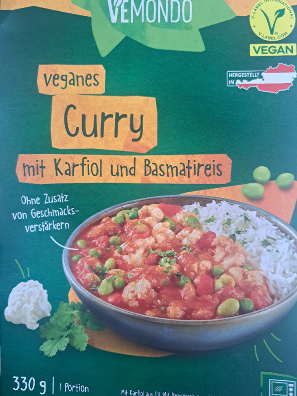 veganes Curry mit Karfiol und Basmatireis von Sternlicht | Hochgeladen von: Sternlicht