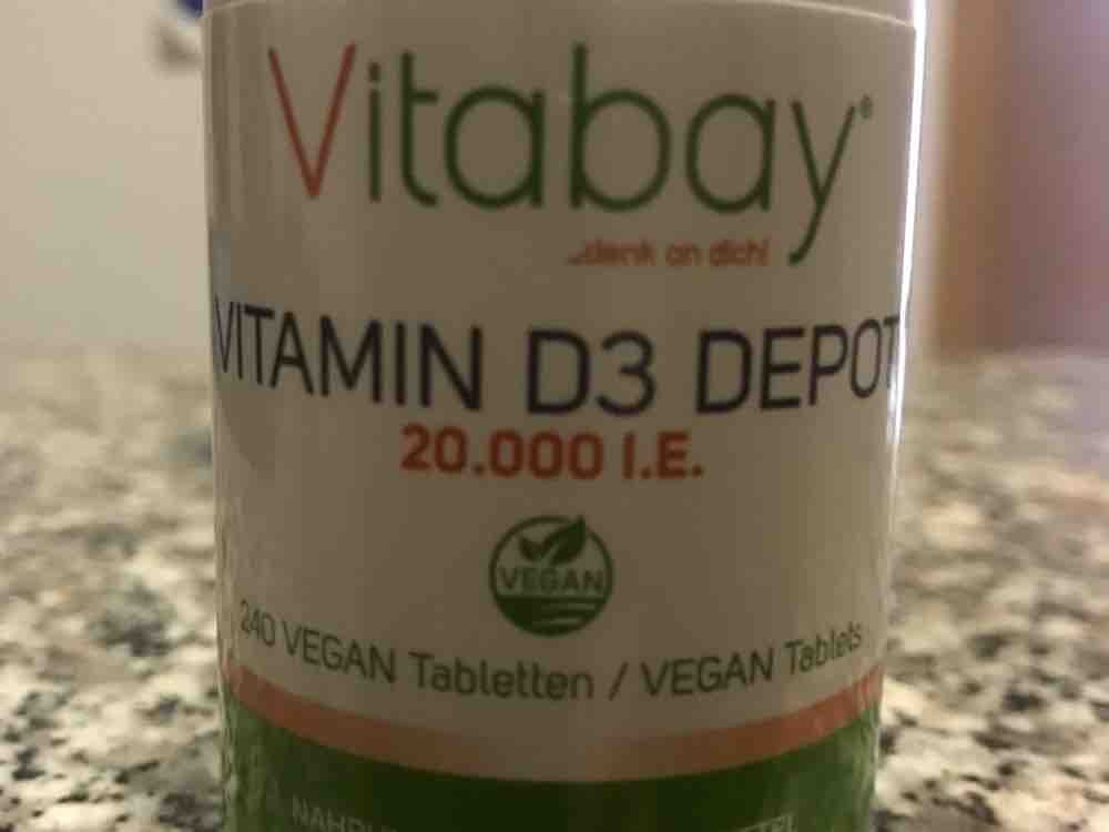Vitabay Vitamin D3 Depot 20000 Ie Kalorien