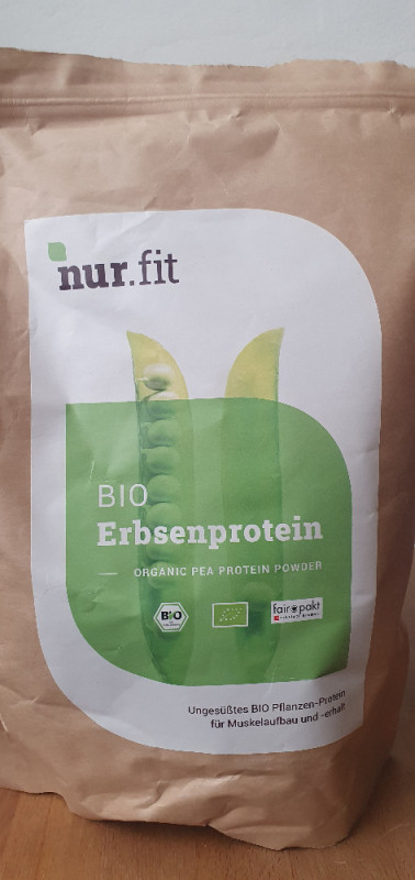 nur.fit Bio Erbsenprotein von EmilUselmann | Hochgeladen von: EmilUselmann