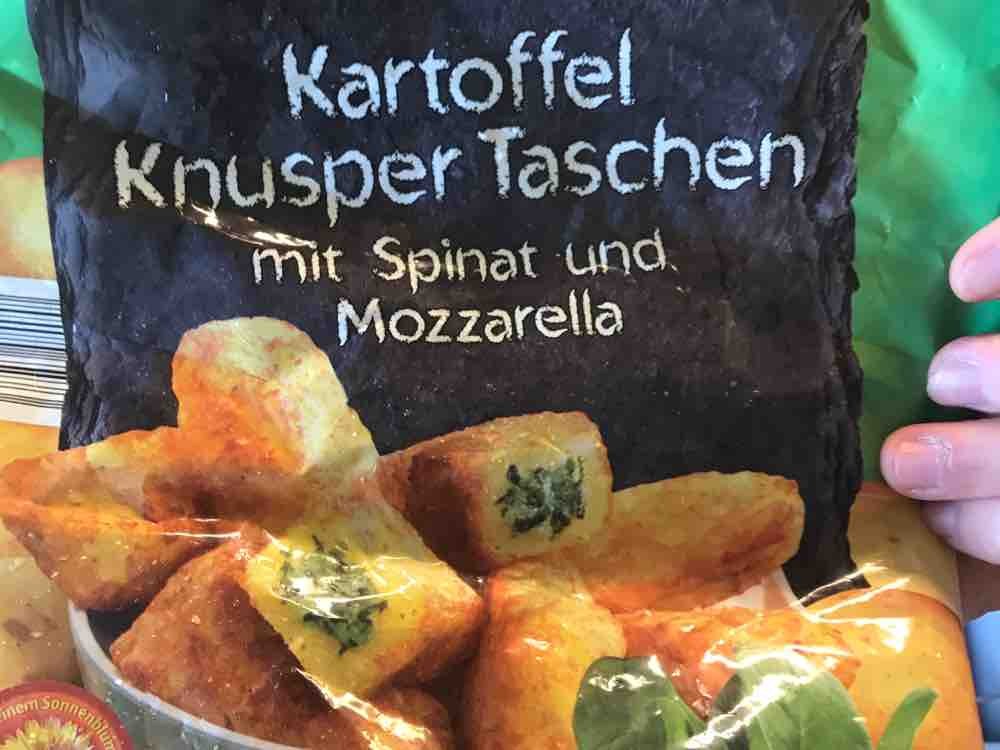 Kartoffel knusper taschen , mit Spinat und Mozzarella  von Tobix | Hochgeladen von: Tobix097