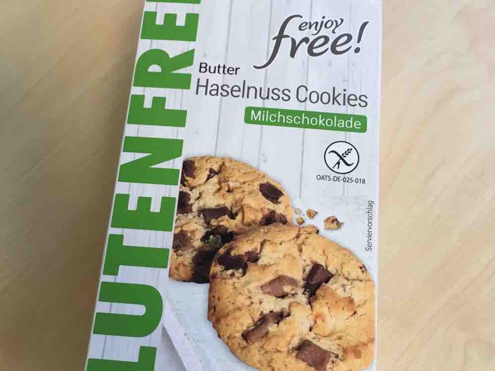 Glutenfreie  Butter Haselnuss Cookies, Milchschokolade von becky | Hochgeladen von: beckysmails749