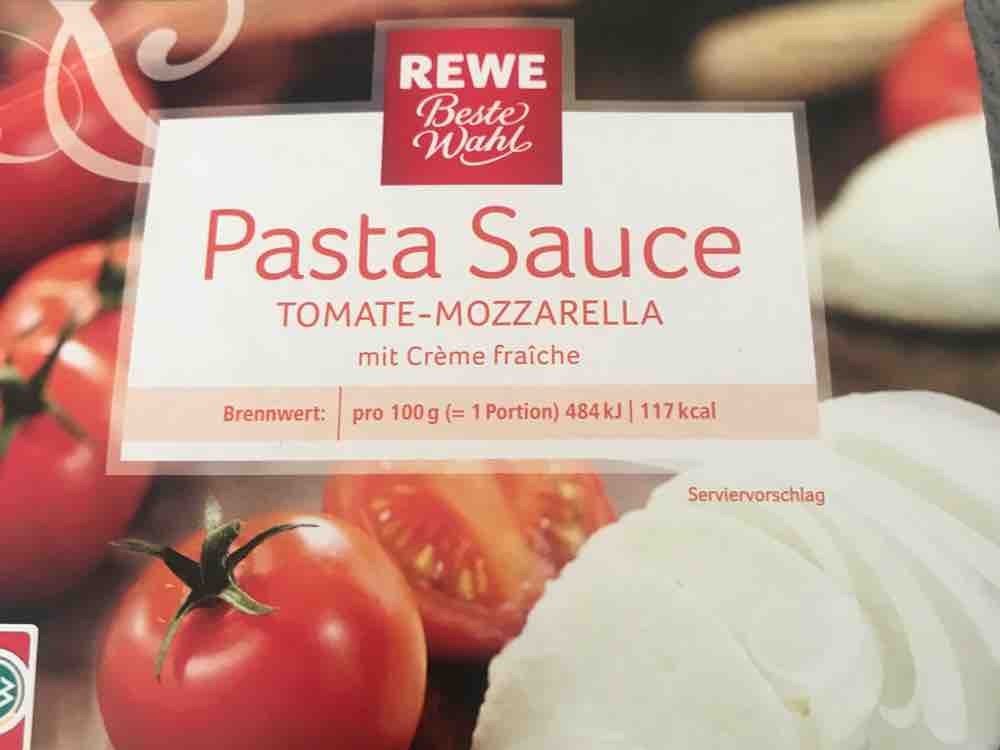 Rewe Beste Wahl Pasta Sauce Tomate Mozzarella Kalorien Saucen Dressing Fddb