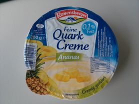 Ravensberger feine Quark Creme 0,1 % Fett, Ananas | Hochgeladen von: feTch