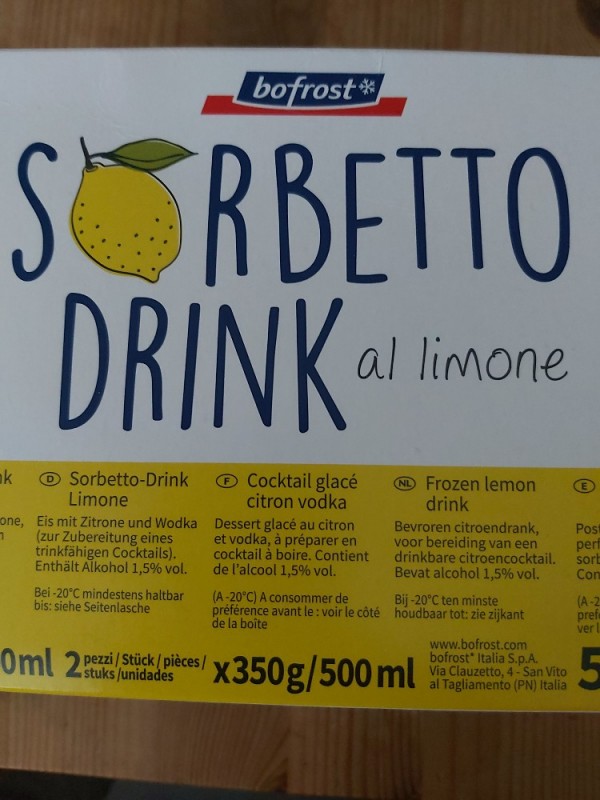 Sorbetto Drink al limone von betty12875 | Hochgeladen von: betty12875