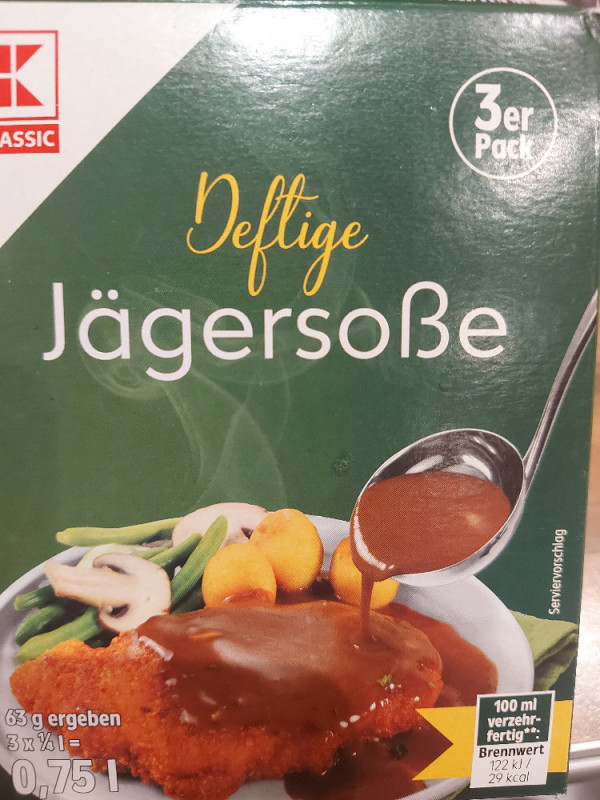 Kaufland, deftige Jägersauce Kalorien - Neue Produkte - Fddb