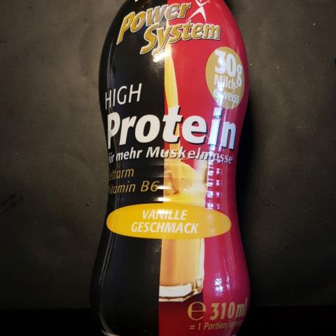 Power System High Protein  Drink Vanille, Vanille | Hochgeladen von: Ela2711