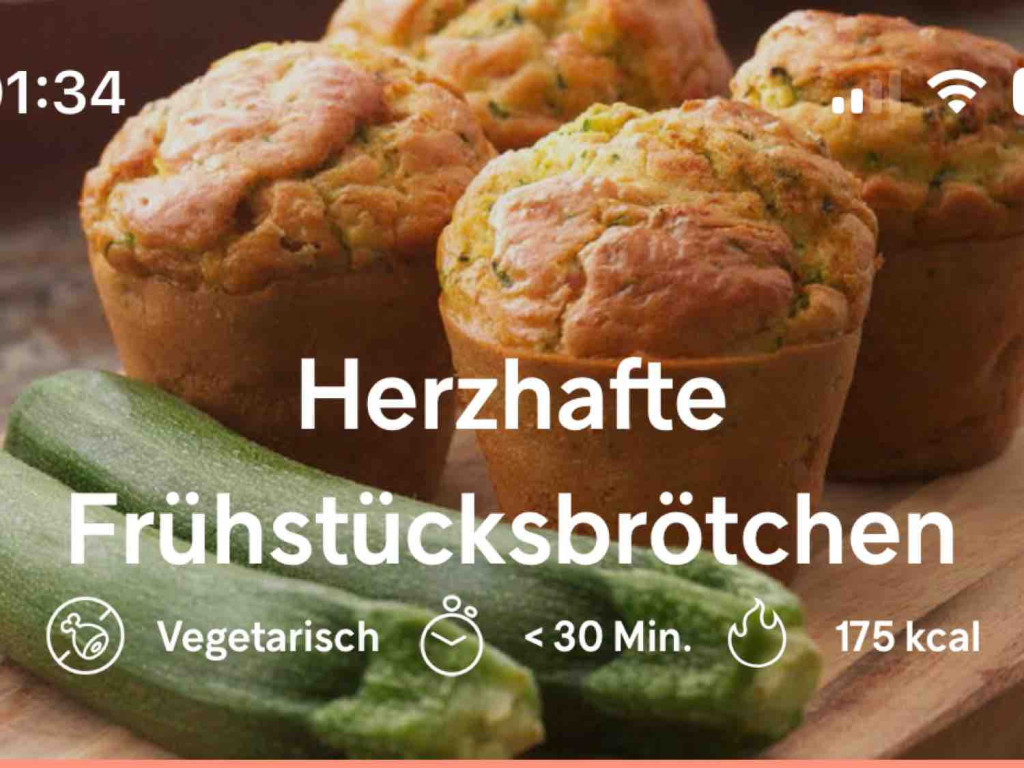 herzhafte Frühstücksbrötchen, mit Zucchini von miriberg | Hochgeladen von: miriberg