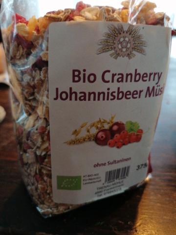 Bio Cranberry Johannisbeer Müsli by sandi10 | Hochgeladen von: sandi10