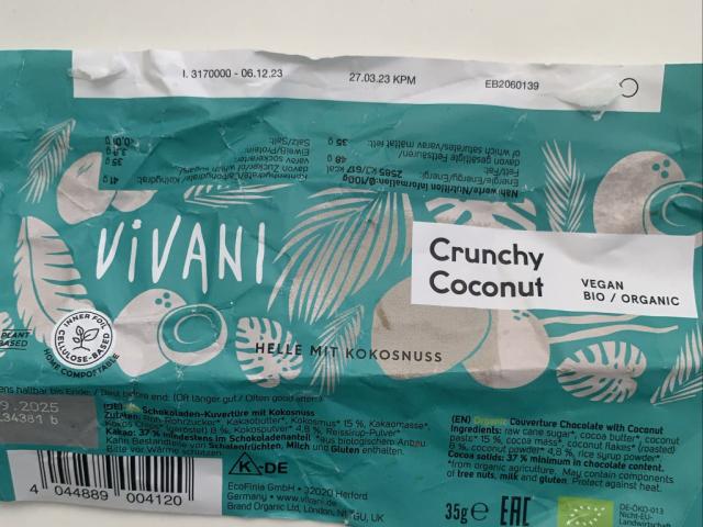 Crunchy Coconut, Vegan by KateLi | Uploaded by: KateLi