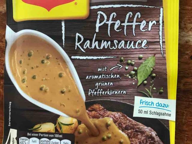 Gourmet Pfefferrahmsauce von KirstinS | Hochgeladen von: KirstinS