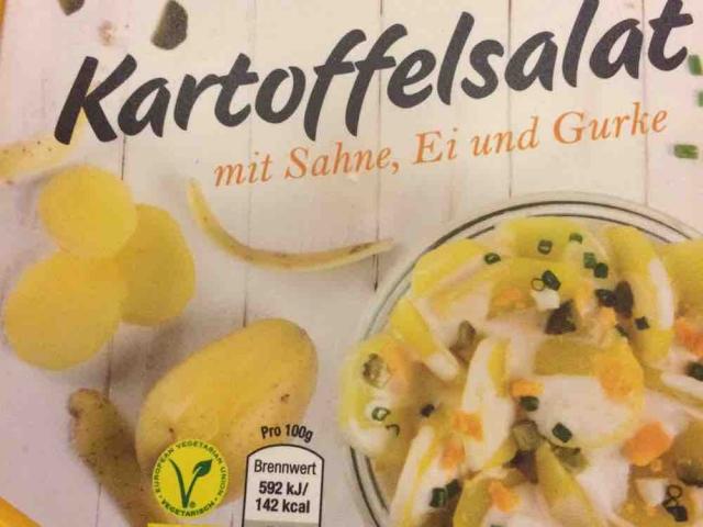 Kartoffelsalat, mit Sahne, Ei und Gurke von Ragnashanan | Hochgeladen von: Ragnashanan