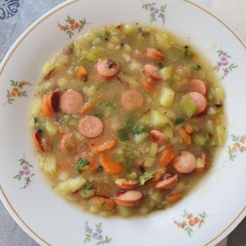 Kartoffelsuppe, mit Wiener von Nini53 | Hochgeladen von: Nini53