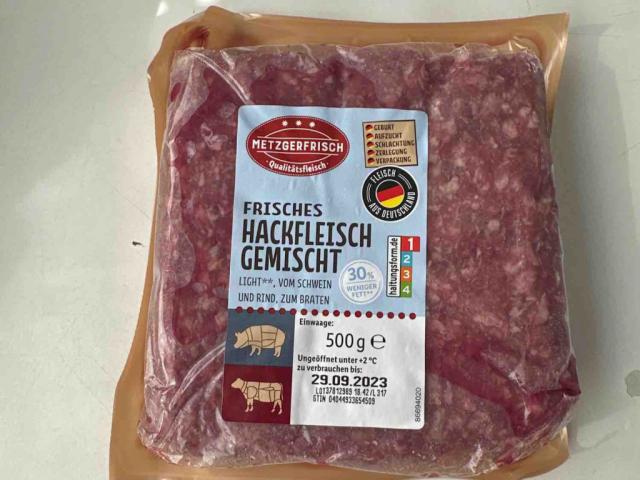 Hackfleisch gemischt, 30% weniger Fett von JRM | Hochgeladen von: JRM