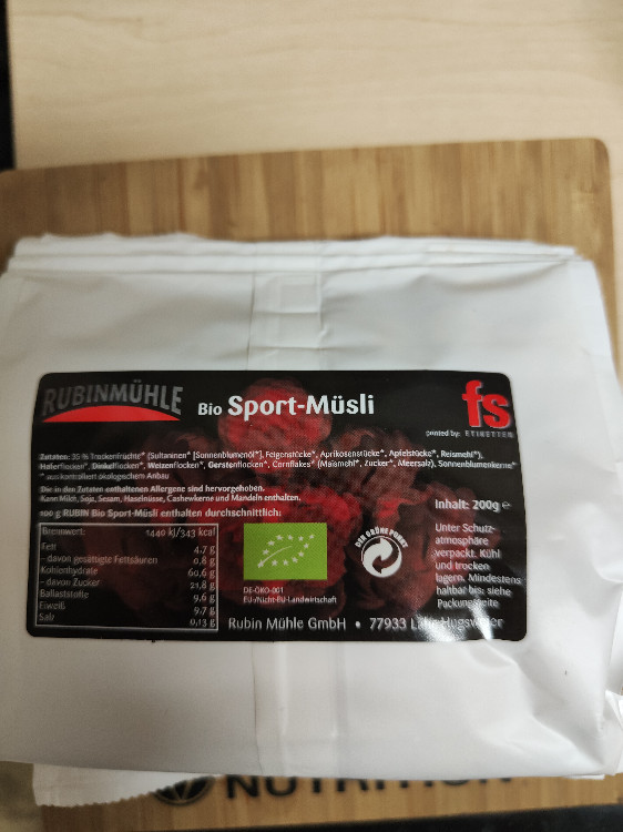 Bio-Sport Müsli von Markus Klein | Hochgeladen von: Markus Klein