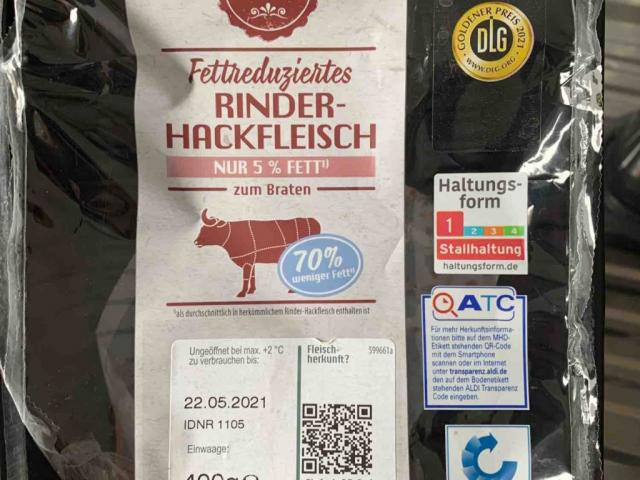 Fettreduziertes Rinder-Hackfleisch, nur 5% Fett von Rhondi | Hochgeladen von: Rhondi