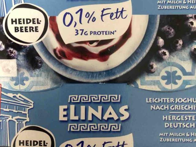 Elinas leichter Joghurt nach griechischer Art, 0,1% Fett 37g Pro | Hochgeladen von: MamaAnnett