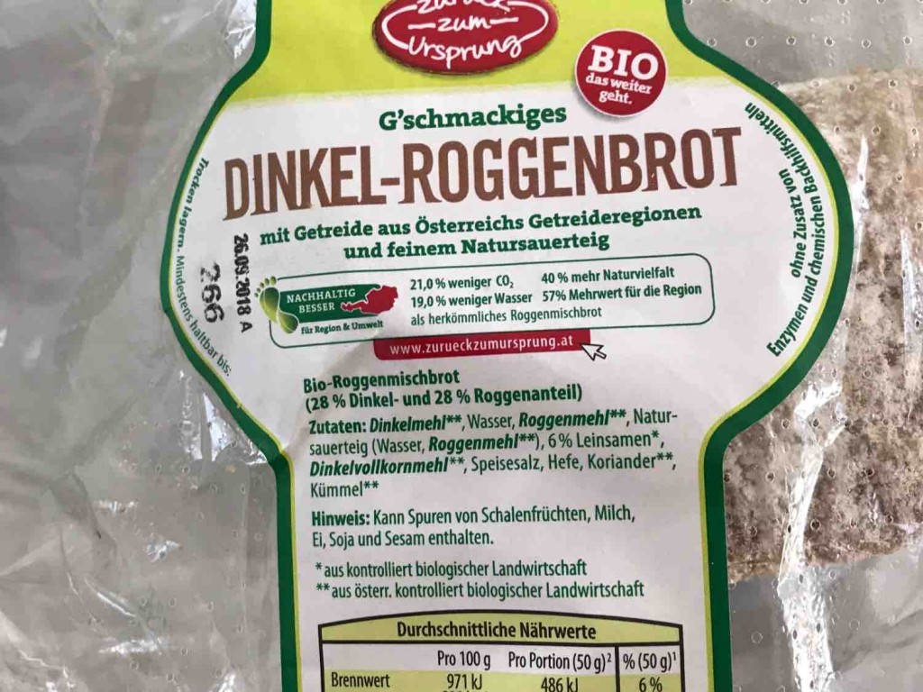 Bio Dinkel-Roggenbrot von Isabellaa80 | Hochgeladen von: Isabellaa80