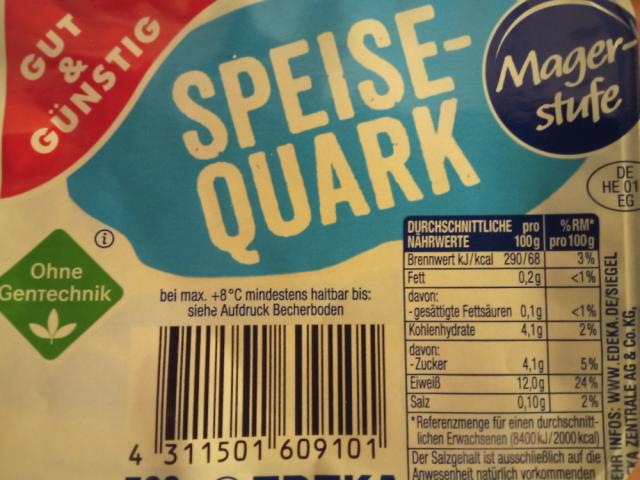 Speisequark Magerstufe, 0,2g Fett von D.B.79 | Hochgeladen von: D.B.79