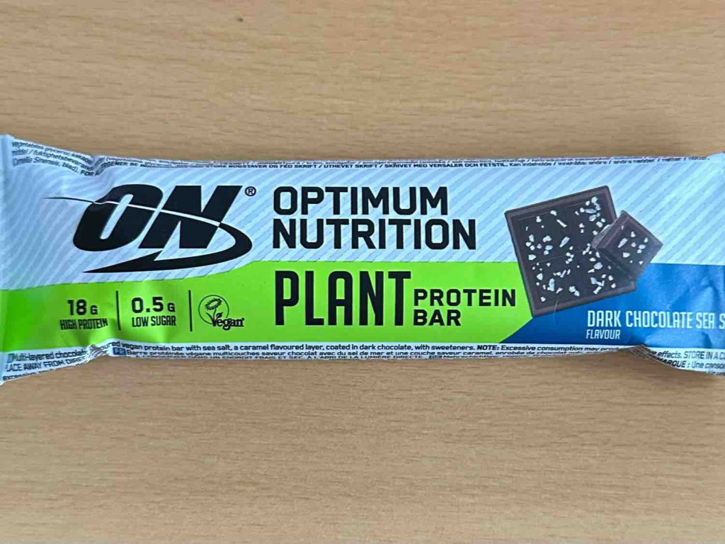 ON Optimum Nutrition Plant Protein Bar, dark chocolate sea salt  | Hochgeladen von: bastseidel