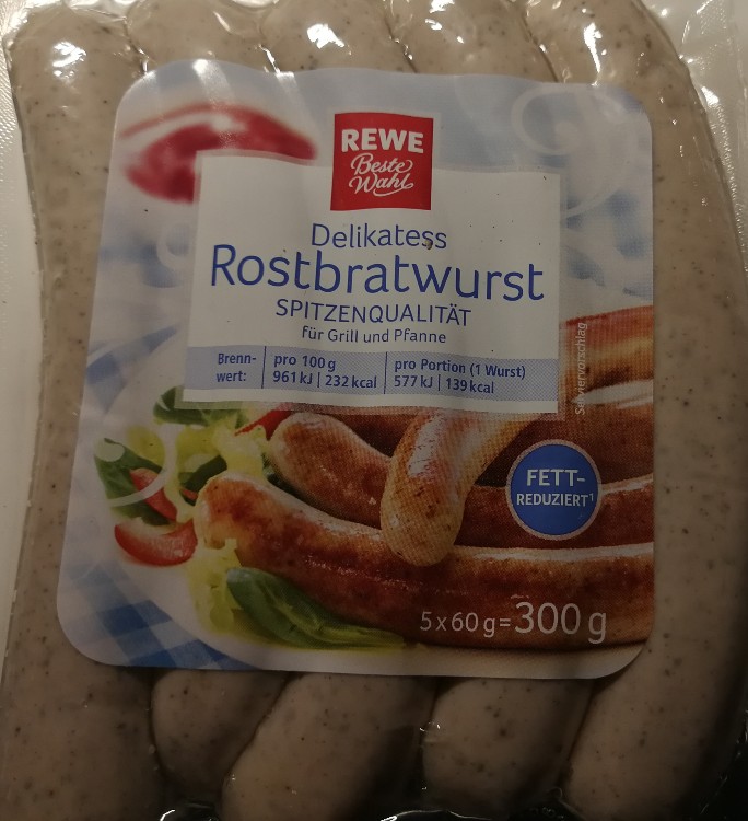 Delikatess Rost-Bratwurst, fettreduziert von allquantora | Hochgeladen von: allquantora