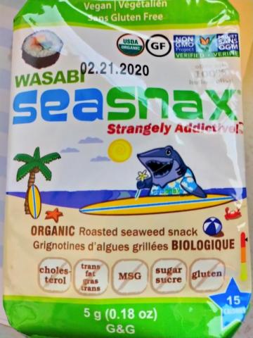 Premium Roasted Seaweed Snack, Wasabi, Wasabi | Hochgeladen von: tino.herger