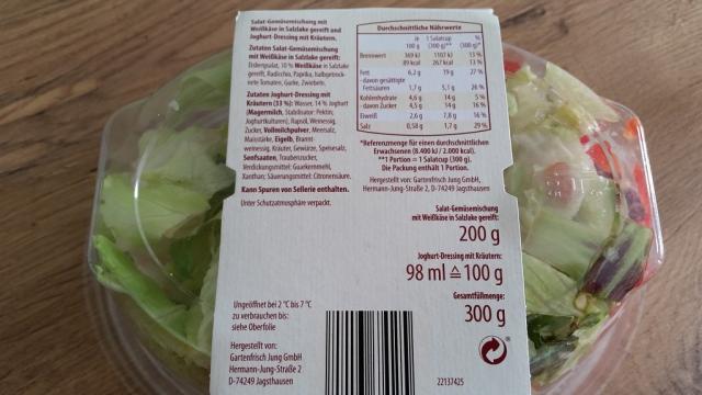Salatcup griechischer Salat, mit Joghurt Dressing | Hochgeladen von: huhn2