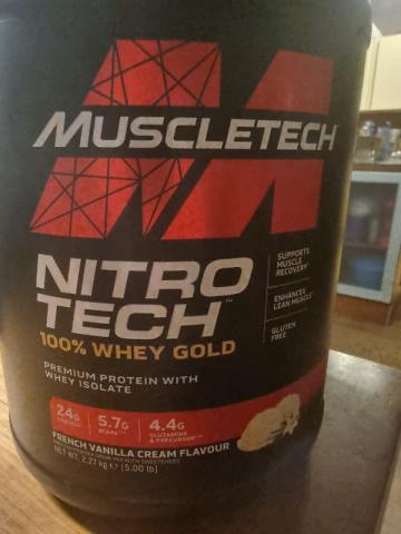 Nitro Tech, 100% Whey Gold French Vanilla von lyrix78 | Hochgeladen von: lyrix78