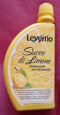 Succo di Limone, Zitronensaft mit Zitronenöl | Hochgeladen von: lilli.vl